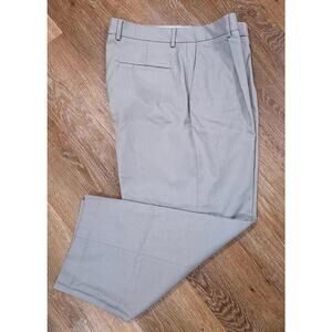 Nordstroms TopMan Men's Gray Pleat Front Chino Pants W34 L32